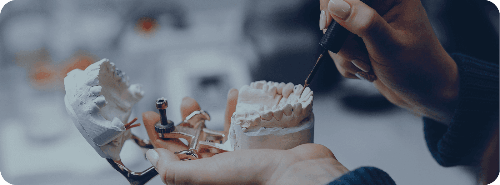 Dental laboratory at Maharjan's Local Dentures Kingswood